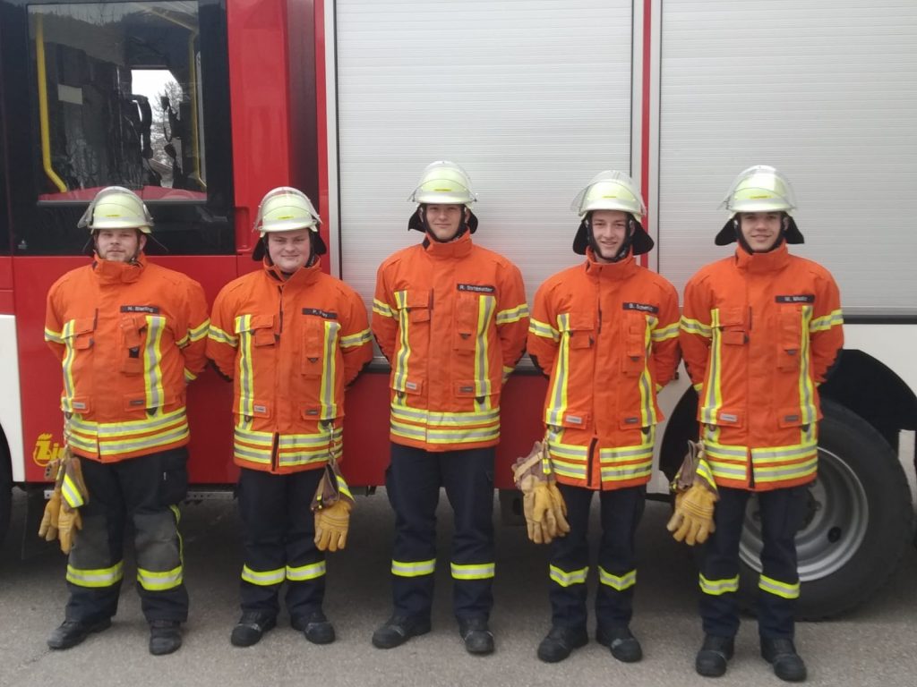 Truppmann 1 Ausbildung 2021 Freiwillige Feuerwehr Bernau im Schwarzwald